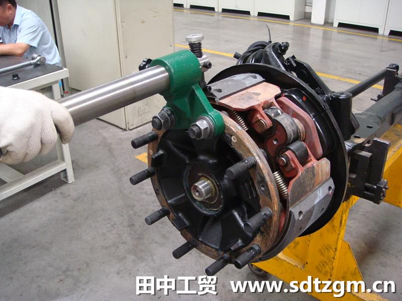 剎車(chē)蹄片就車(chē)光磨機(jī)