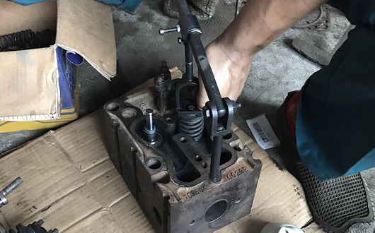 重汽MC05曼發(fā)動機維修工具哪里有？ 山東濟南田中工具廠家直銷